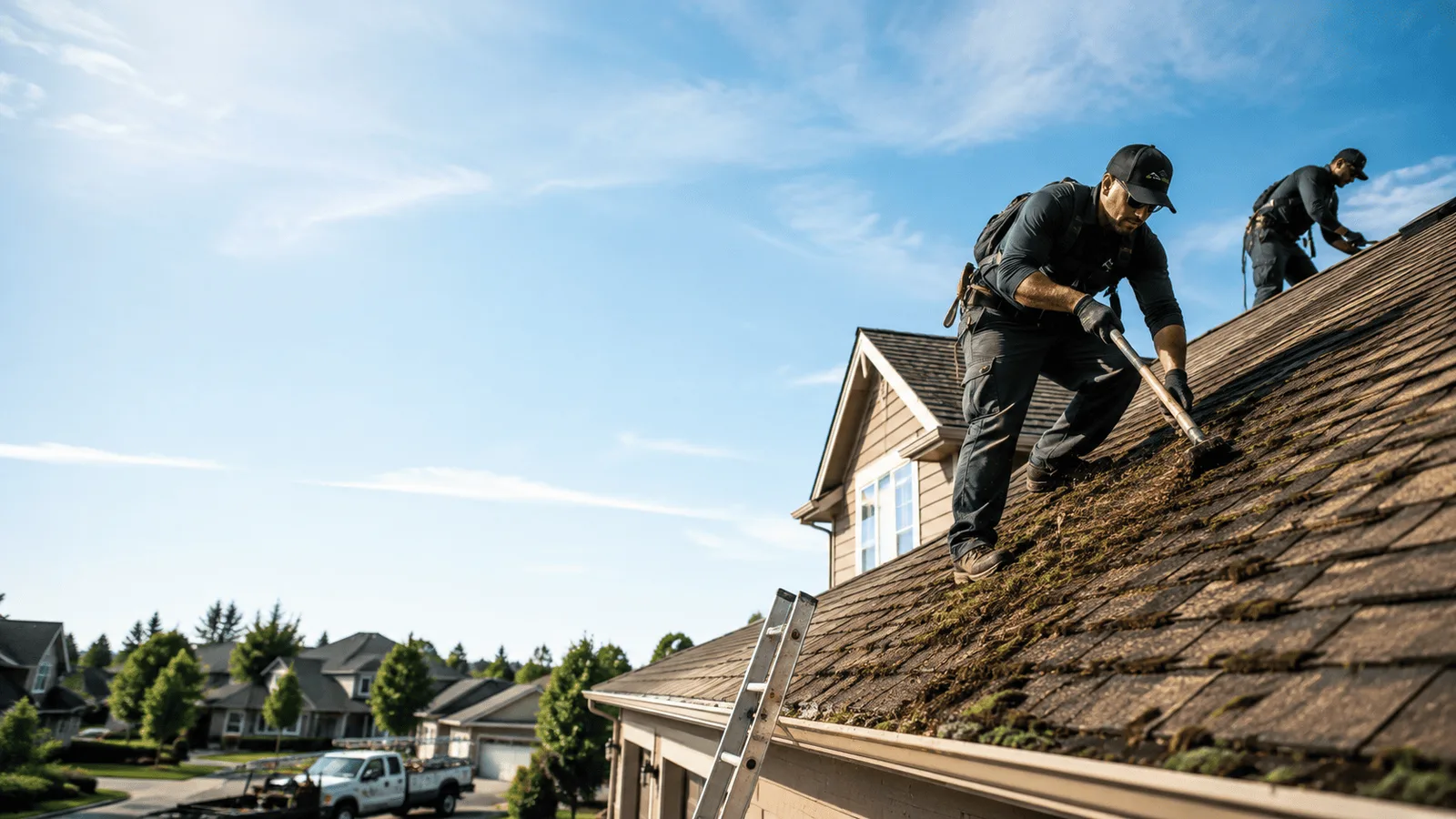 Roof Moss Removal in Summerfield, OH near me